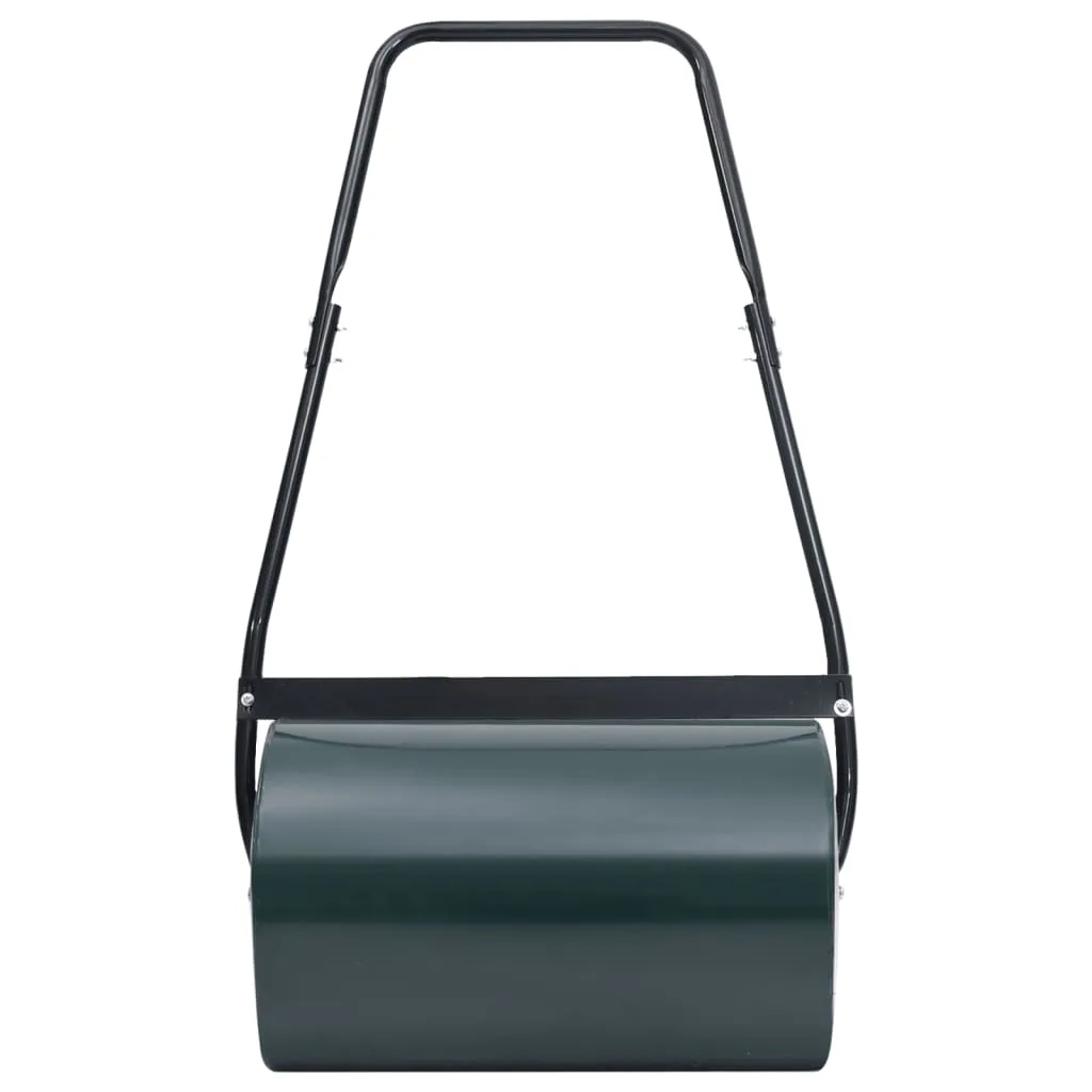 vidaXL Lawn Roller Green and Black 63 cm 50 L