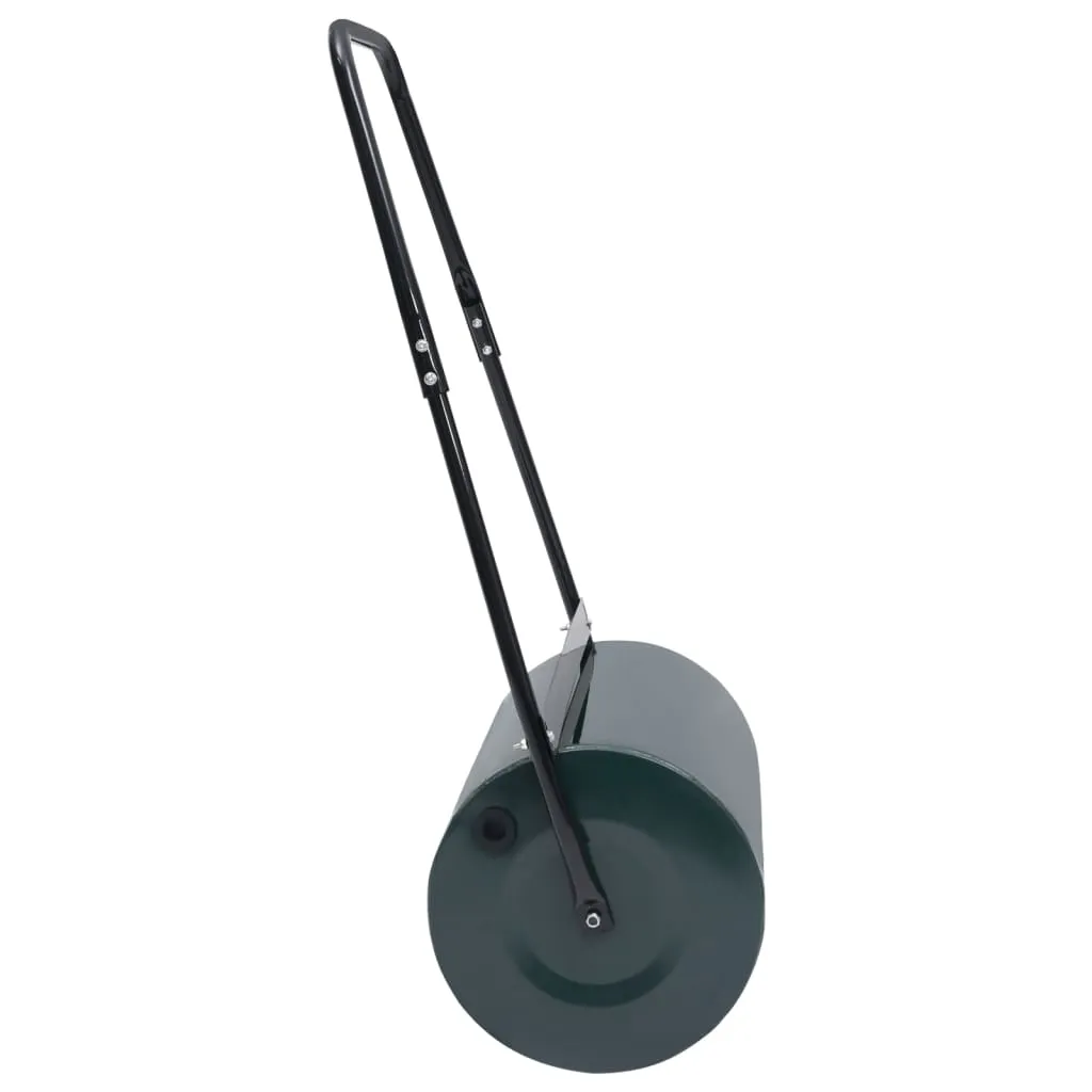 vidaXL Lawn Roller Green and Black 63 cm 50 L