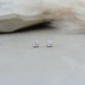 Vintage Studs - Rose Gold