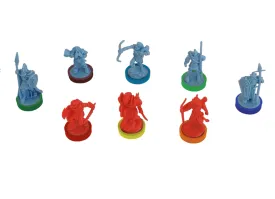 War Of The Ring: Colored Plastic Rings Core Set Accessory *PRE-ORDER*