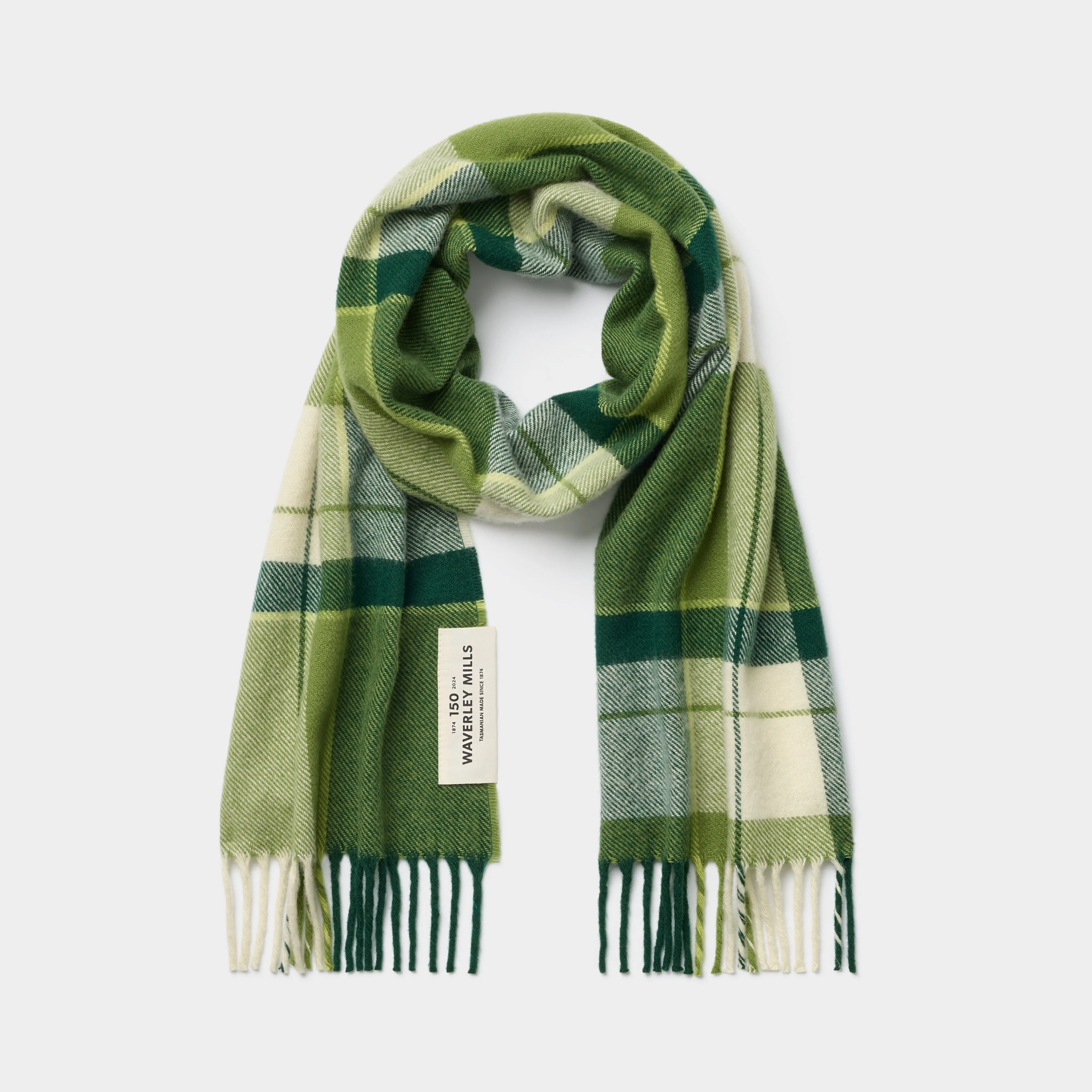Waverley Mills Collector’s Edition 150th Anniversary Scarf in Green