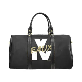 WHITE/GOLD V EAUX IV LARGE TRAVEL BAGS