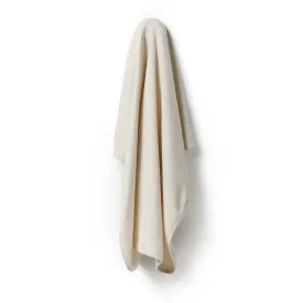 Wilson and Frenchy Organic Stripe Rib Bunny Rug - Oatmeal