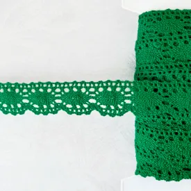 Wool Scalloped Edge Cluny Lace